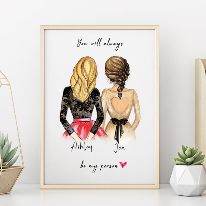 Personalized best friends gifts for Christmas