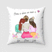 Daughters and Mom Pillow