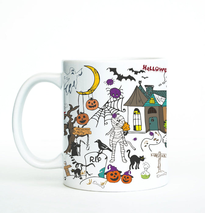 Halloween Mug Collage Funny - By Glacelis® - Custom Personalized Gifts for friends, Family & special occasions!
