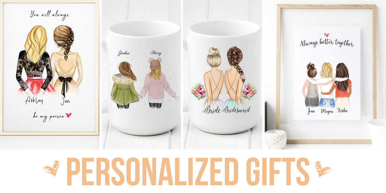Best Friends gifts - you're my person - Unique Friendship Gifts — Glacelis