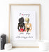 Personalized Best Friend Wall Art - Our awesome Personalized Best Friend Wall Art is for the BFF that you can't live without. Customize this piece to give your friend the reminder that she is the ultimate bestie in your life. 
