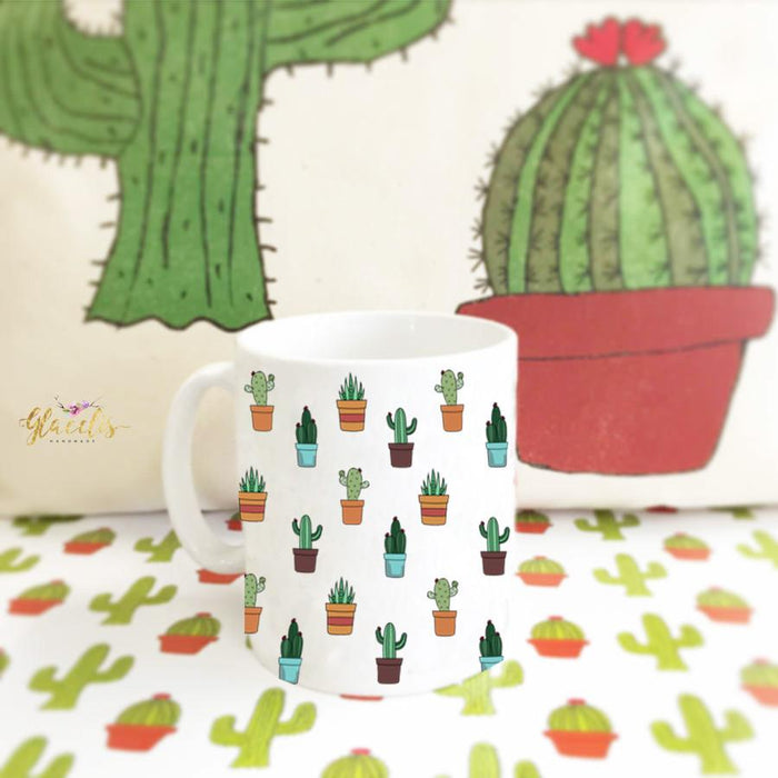 Cactus Mug Plants - By Glacelis® - Custom Personalized Gifts for friends, Family & special occasions!