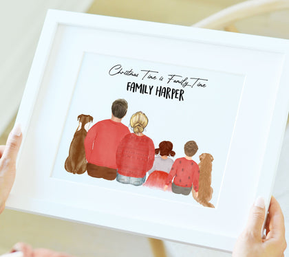 Do you around looking for an amazing personalized Family gift for this Christmas? Check our customizable family art idea for any occasion. An awesome idea for a housewarming gift. New home, Christmas family gift or a magnificent ornament to decorate your home.