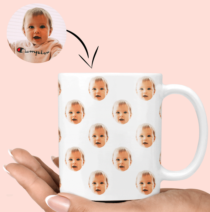 Custom Face Mug for Mom