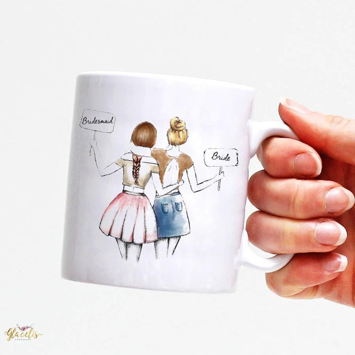 Gift ideas for girlfriend - Unique Friendship gift - Mug for