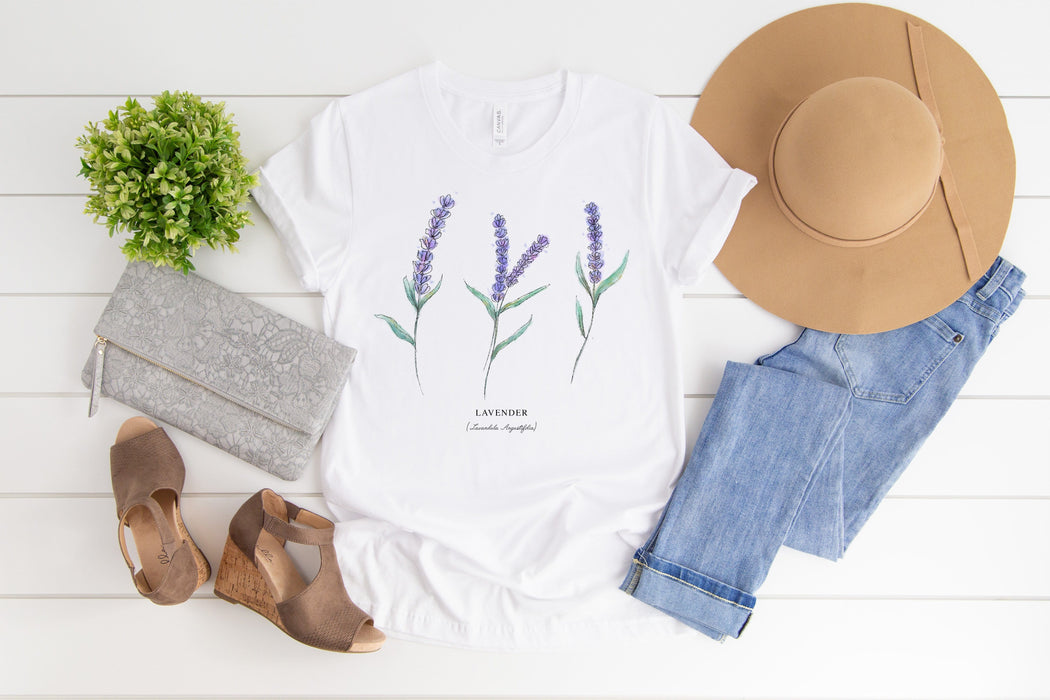 Lavender Tee - Custom Personalized Gifts for friends, Family & special occasions!