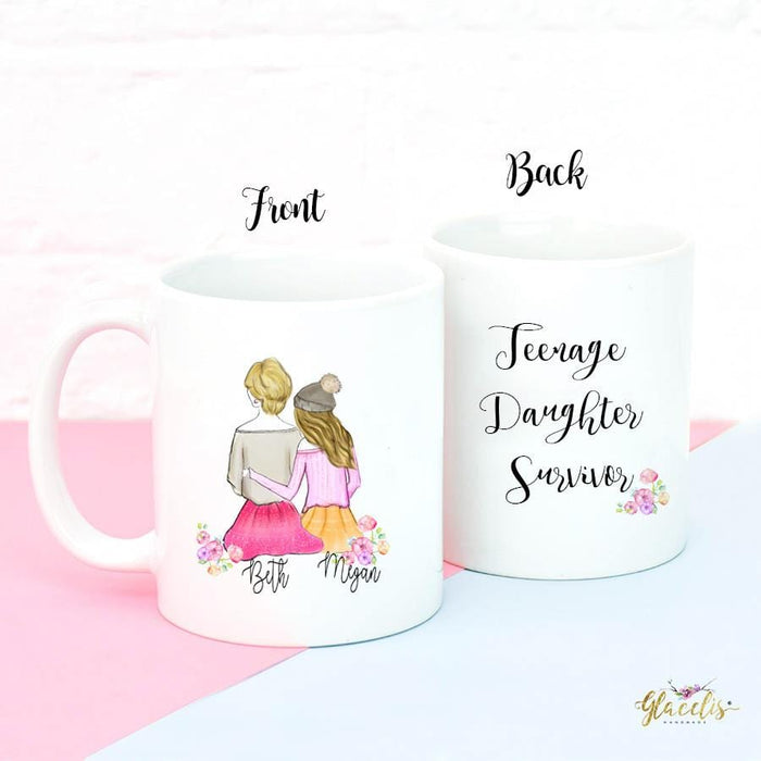 Customized First Time Mom Picture Mug, 1st Mothers Day Gift From Husband, New  Mom Portrait Gifts - Best Personalized Gifts For Everyone