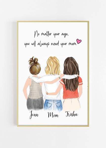 Personalized friendship Wall Art / Always better together - Custom Personalized Gifts for friends, Family & special occasions!