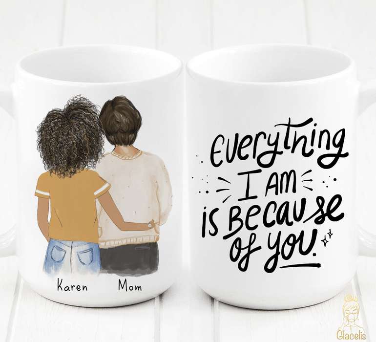 Personalized Mother and Daughter Mug 2021