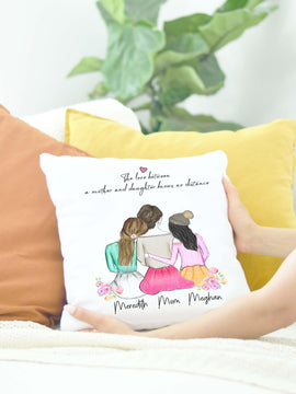Daughters and Mom Pillow