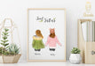 Personalized friendship Wall Art - Custom Personalized Gifts for friends, Family & special occasions!