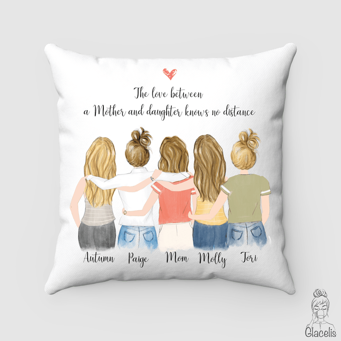 Five Best Friends Pillow