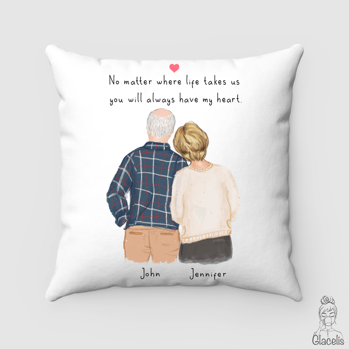 Personalized Anniversary Pillow