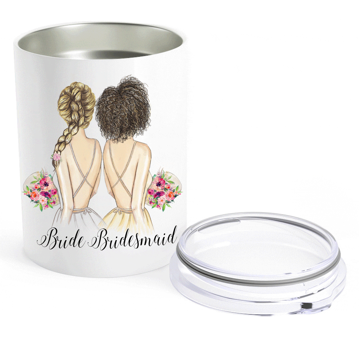 Personalized Will You Be My Bridesmaid Travel Mug — Glacelis