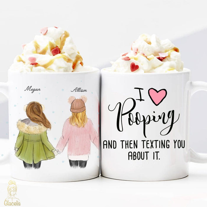 Gift for girlfriend | Personalized gift for friend  mug - Custom Personalized Gifts for friends, Family & special occasions!