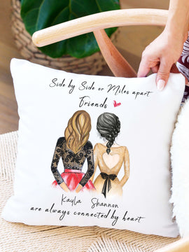 Personalized Best Friend Pillow