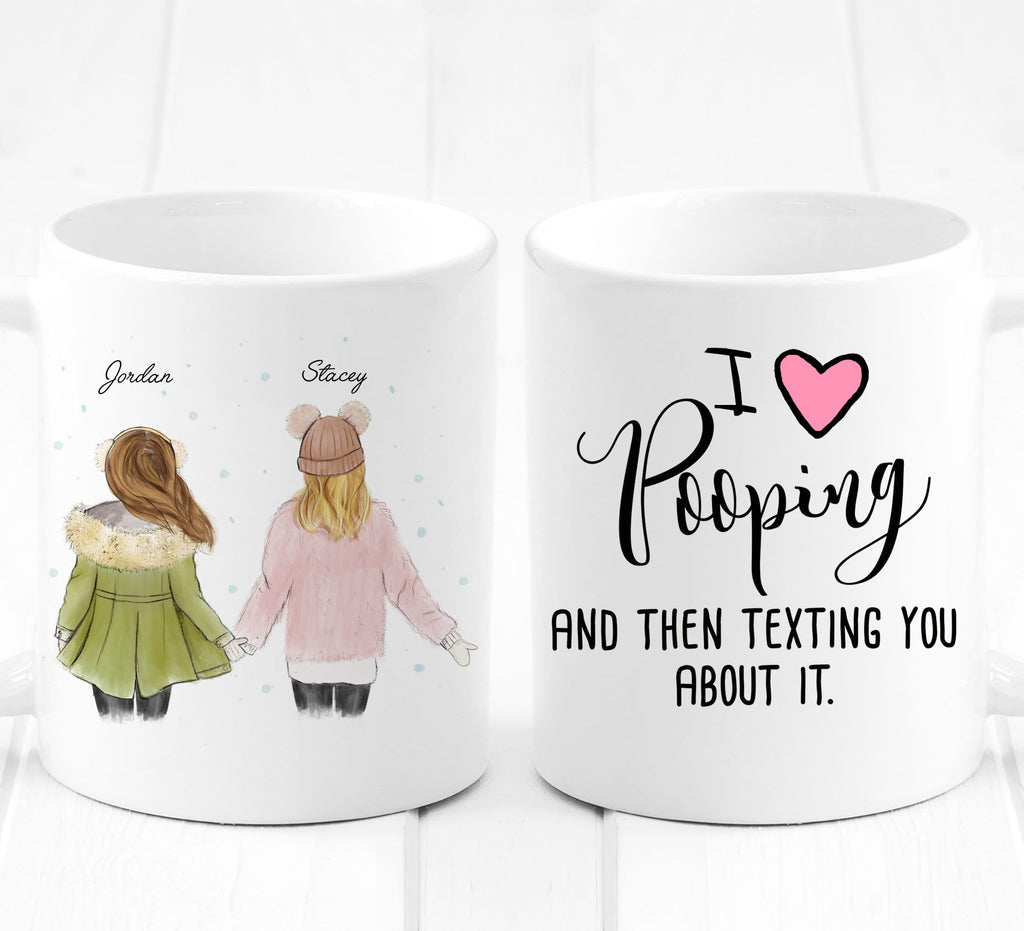 Personalized mug for Mom and Daughter — Glacelis