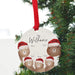 Personalized Family Christmas, 2021 Xmas Ornament Family bear, Customized Holiday Ornament, customized Christmas Family bear ornament