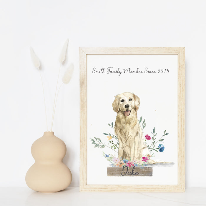 Personalized, Unique, Custom Dog Portrait- special for dog owners and pet lovers Digital