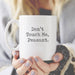 Don't Touch Me, Peasant - Mug By  Glacelis® - Custom Personalized Gifts for friends, Family & special occasions!