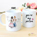 Gift ideas for girlfriend - Unique Friendship gift -  Mug for friend - Custom Personalized Gifts for friends, Family & special occasions!
