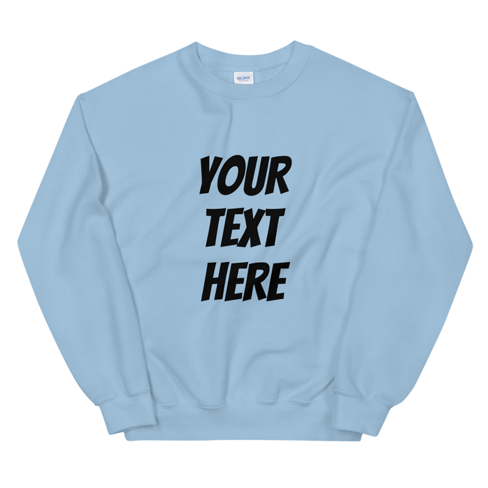 Personalized Unisex Crew Neck Sweatshirt - Custom Personalized Gifts for friends, Family & special occasions!
