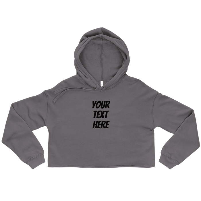 Personalized Women's Cropped Hoodie - Custom Personalized Gifts for friends, Family & special occasions!