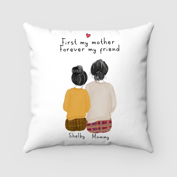 Mother and daughter Pillow