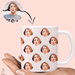 custom photo face mug for best friends 