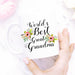 World´s Best Great Grandma - unique  Coffee Mug By  Glacelis® - Custom Personalized Gifts for friends, Family & special occasions!